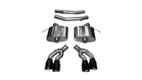 Corsa 2.75" Dual Rear Exit Axle-Back Exhaust System with Twin 4.0" Tips 2016-2019 Cadillac CTS-V Sedan 6.2L V8 - Tune Time Performance