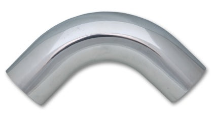Vibrant 2.75in O.D. Universal Aluminum Tubing (90 degree bend) - Polished - Tune Time Performance
