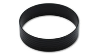 Vibrant Vanjen Aluminum Union Sleeve for 3in OD Tubing (for use with Weld Fittings Part #12546)Vibrant  HD Union Sleeve, for 3.00" O.D Tubing - Hard Anodized Black - Tune Time Performance