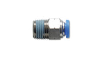 Vibrant Male Straight Pneumatic Vacuum Fitting (1/8in NPT Thread) - for 1/4in (6mm) OD tubing - Tune Time Performance